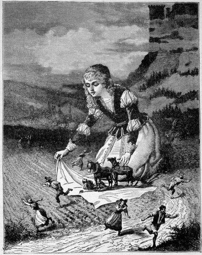 Die Legende der Riesen im Elsass. von Unknown artist