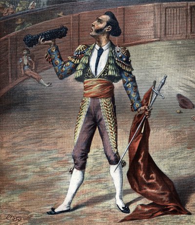 Toreador-Kostüm im Jahr 1892. von Unknown artist