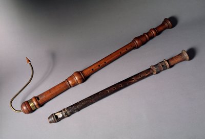 Holzblasinstrument: Blockflöte von Unknown artist