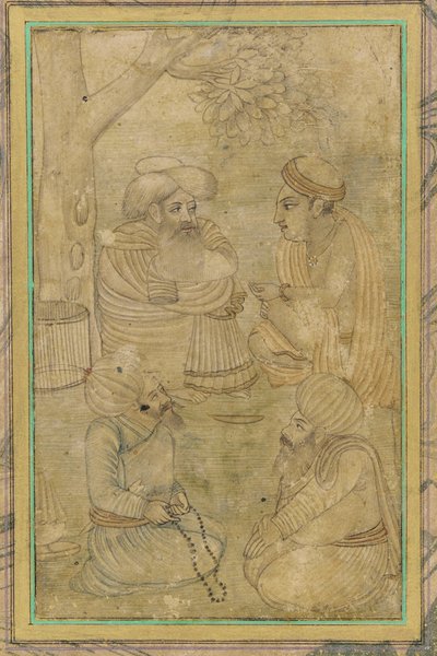 Ein Hindu und drei Mohammedaner von Unknown artist