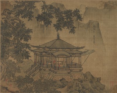 Ein Pavillon von Unknown artist