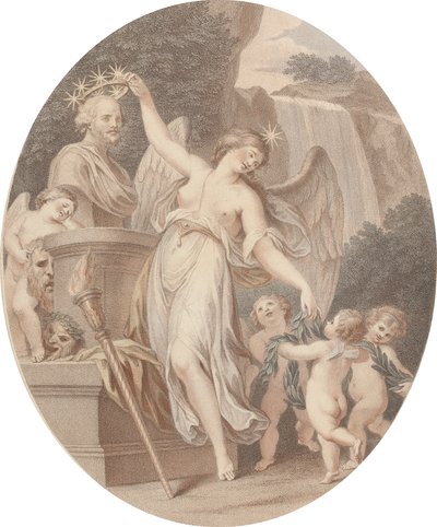 Allegorische Huldigung an Shakespeare von Unknown artist
