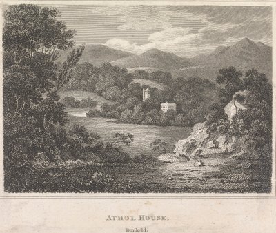 Athol House, Dunkeld von Unknown artist