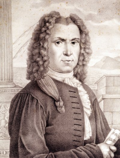 Benedetto Marcello (1686-1739) italienischer Komponist von Unknown artist