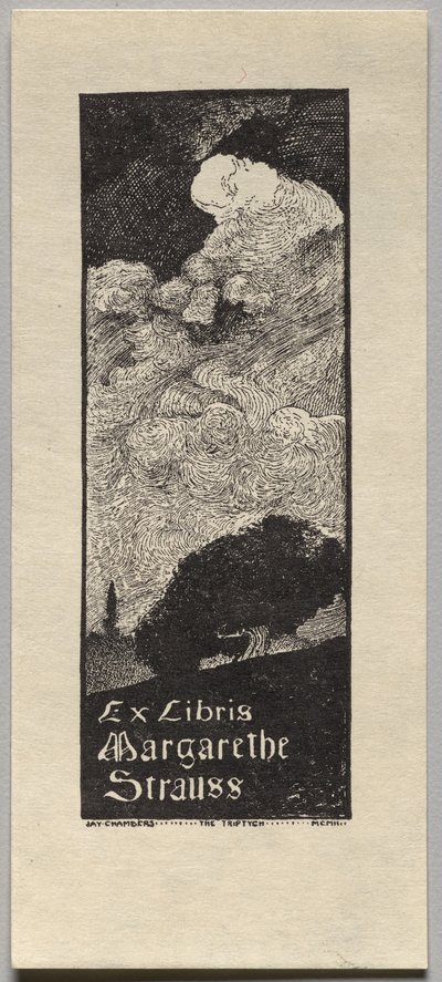 Exlibris: Margarethe Strauss von Unknown artist