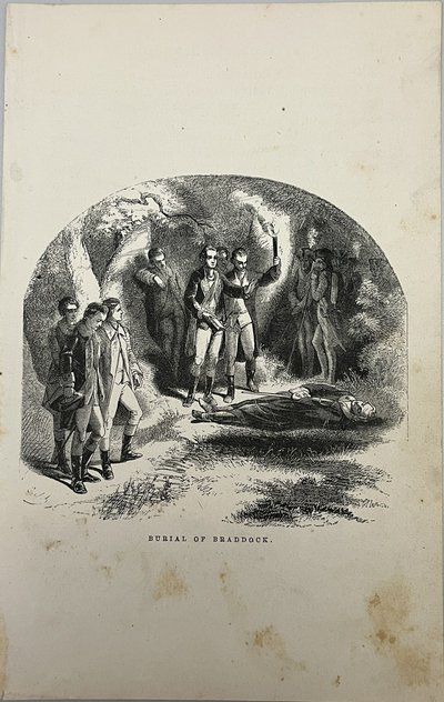 Begräbnis von Braddock von Unknown artist