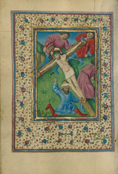 Christus ans Kreuz genagelt von Unknown artist
