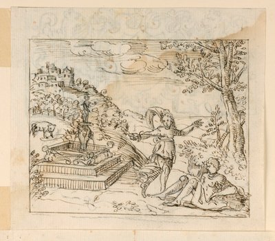 Der Tod von Thisbe von Unknown artist
