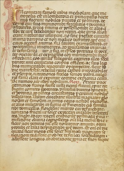 Geschmückte Initiale I von Unknown artist