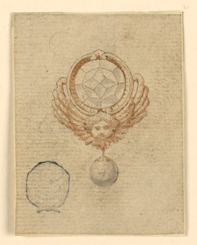 Entwurf für eine Brosche von Unknown artist