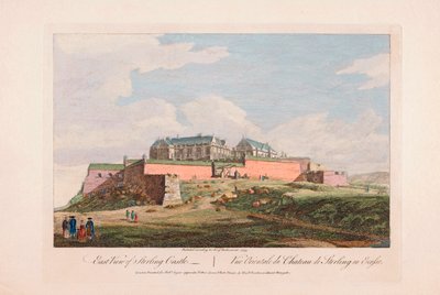 Ostansicht von Stirling Castle, Schottland von Unknown artist