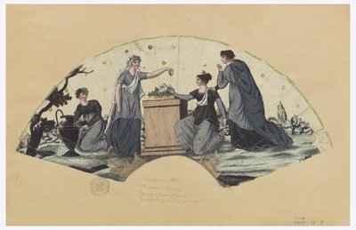 Fächerblatt von Unknown artist