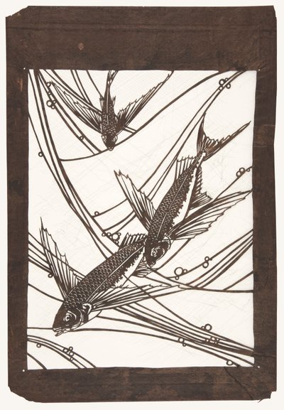 Fliegender Fisch von Unknown artist