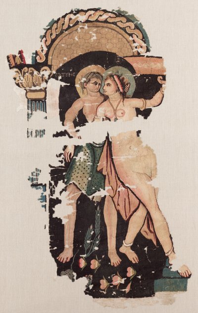 Fragment mit Satyr und Mänade von Unknown artist