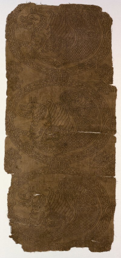 Fragment mit Senmurvs von Unknown artist