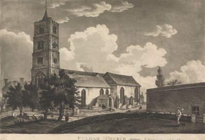 Fulham Kirche (Middlesex) von Unknown artist