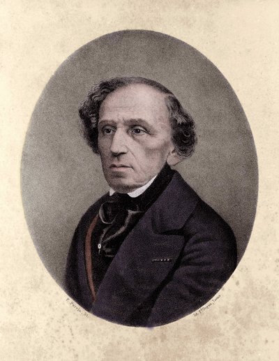 Giacomo Meyerbeer (1791-1864), deutscher Komponist. von Unknown artist