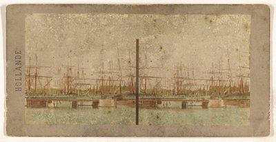 Großes Schiffbecken in Rotterdam von Unknown artist
