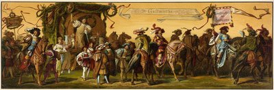 Hans Makarts Prozession der Stadt Wien von Unknown artist