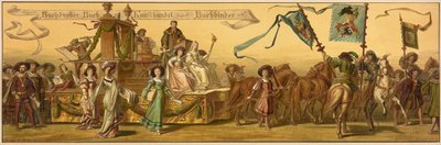 Hans Makarts Prozession der Stadt Wien von Unknown artist