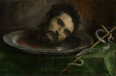 Kopf von Johannes dem Täufer von Unknown artist