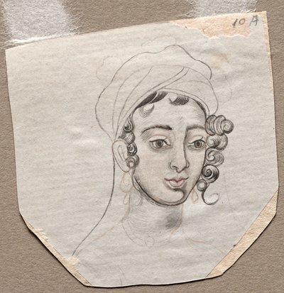Kopf eines jungen Mannes von Unknown artist