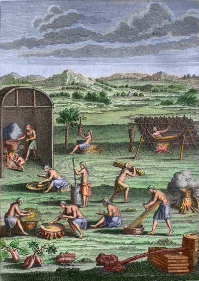 Geschichte der Erkundung, Kanada von Unknown artist