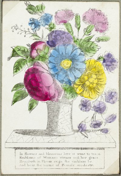 In Blumen und Blüten (Valentinstag) von Unknown artist