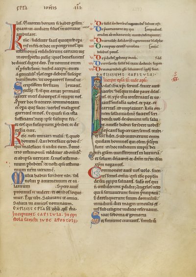 Initiale I: Heiliger Judas von Unknown artist