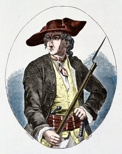 Louis Mandrin (1725-1755) französischer Schmuggler von Unknown artist