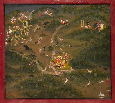Maharaja Jagat Singh auf der Jagd von Unknown artist