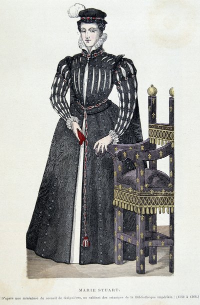 Marie Stuart - Gravur von Unknown artist