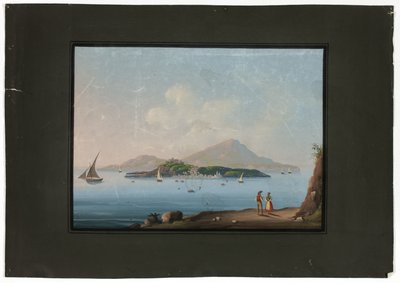 Neapel mit Vesuv von Unknown artist