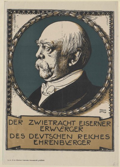 Otto Graf von Bismarck (Druck) von Unknown artist