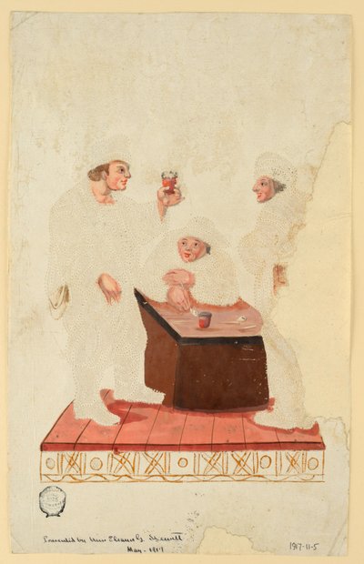 Bauern in einer Schenke von Unknown artist