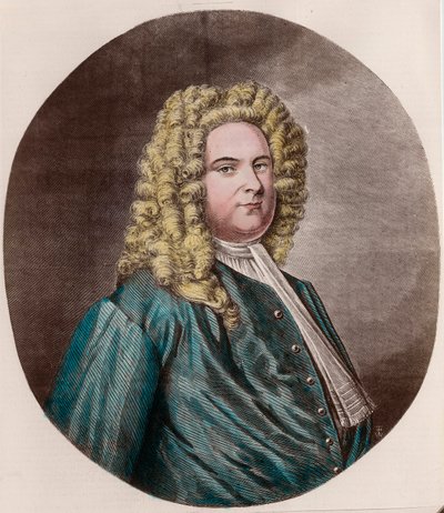 Porträt von Friedrich Händel von Unknown artist