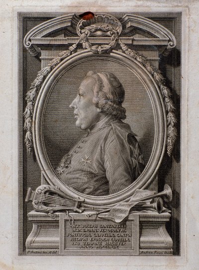 Porträt von Joseph Santarelli (Gravur) von Unknown artist
