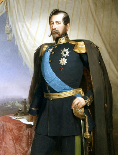 Porträt von Oscar I (Paris) von Unknown artist