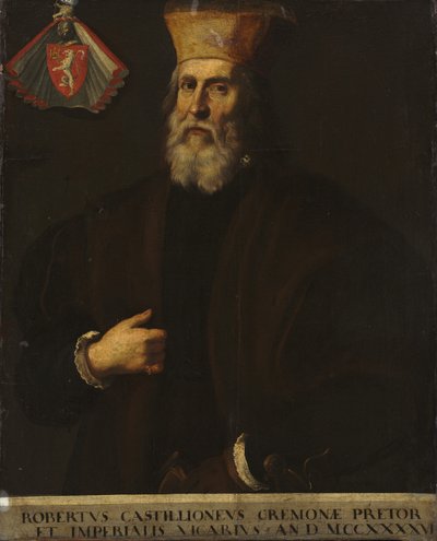 Porträt von Roberto Castiglione von Unknown artist