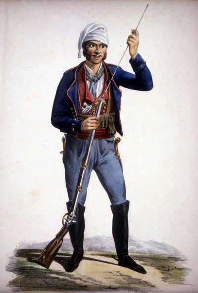 Porträt eines sizilianischen Räubers von Unknown artist