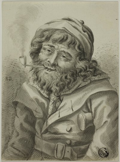 Rauchender Kapitän von Unknown artist