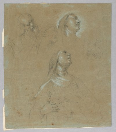 Studien für heilige Figuren von Unknown artist