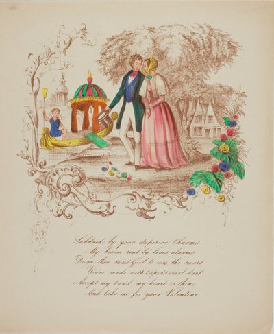 Bezähmt durch Ihre überlegenen Reize (Valentinstag) von Unknown artist