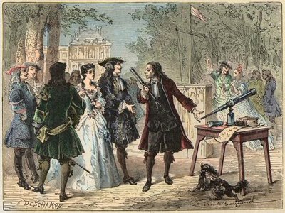 Telegraphische Erfahrung von Guillaume Amontons von Unknown artist