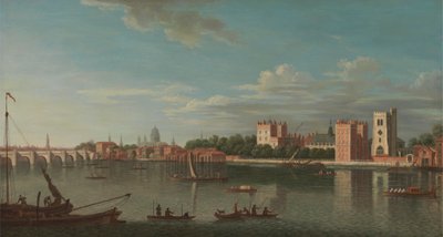 Thames am Lambeth Palace von Unknown artist