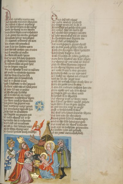 Die Anbetung der Könige von Unknown artist