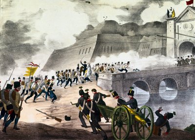 Die Schlacht von Novara von Unknown artist