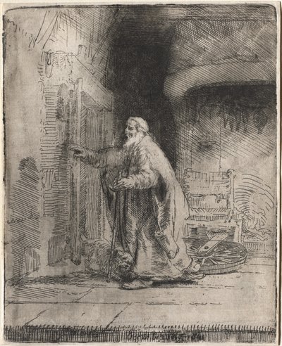 Die Blindheit des Tobit: Die große Platte von Unknown artist