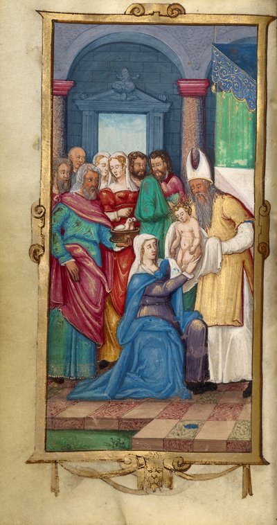 Die Darstellung im Tempel von Unknown artist