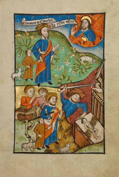 Das Opfer des Isaak von Unknown artist